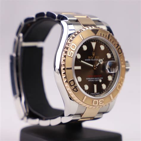 rolex yacht master chocolate 40mm|rolex yacht master 40mm price.